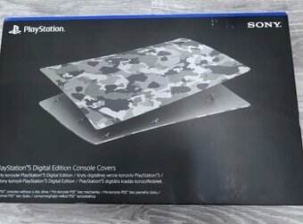 Kryt na PlayStation 5 digitální verzi - Grey Camo - 1