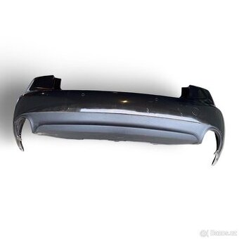 Zadní nárazník černá metalíza LY8X Audi A6 C7 sedan 2011