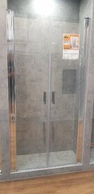Sprchove dvere 100cm dvoudilne