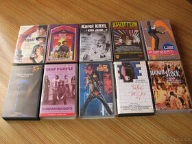 VHS originál kazety = 10 ks = doručení ZDARMA.