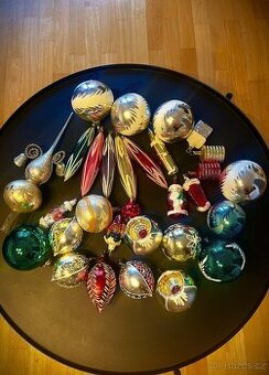 Retro vánoční baňky