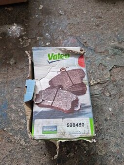 BRZDOVÉ DESTIČKY VALEO 598480