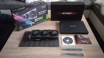 ASUS ROG STRIX GTX 1070 O8G GAMING – PERFEKTNÍ STAV