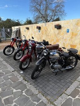 JAWA sbírka motorek