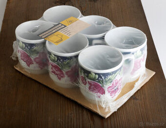 retro hrnek - Royal Dux Czechoslovakia