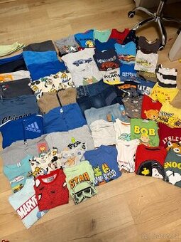 Velký balík 54ks oblečení na kluka vel.98-104