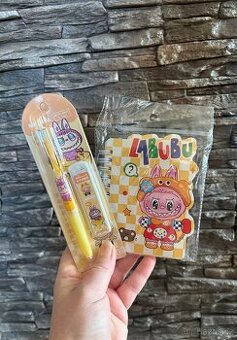 Labubu pentilka a deníček žlutý