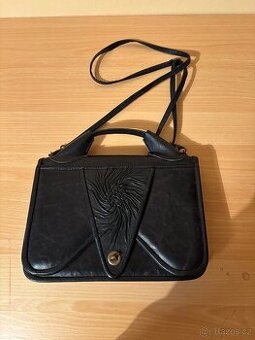 Vintage kožená kabelka M+M Rynárec