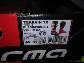 Boty motocross FORMA velikost 45 NOVÉ