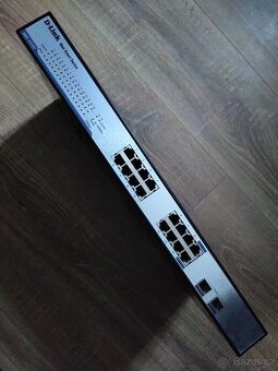 Switch gigabitový 16x LAN a 2x SFP - 1