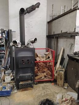 Teplovzdušné kamna 50kw