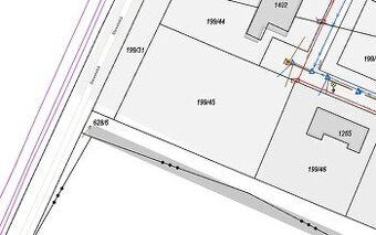 Prodej stavebního pozemku 1925 m² Davle  8​ ​7​9​0​ ​0​0​0​