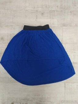 Modrá sukně