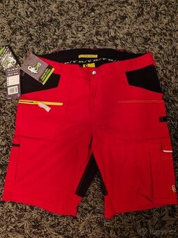 CXS stretch kraťasy červené