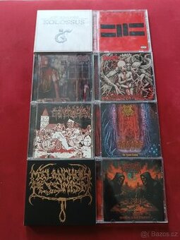 Prodám cd rock metal death