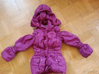 Dívčí zimní bunda 110 -116