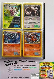 Kusové karty TCG Pokémon STARÉ PŘES 10LET (ORIGINÁL)