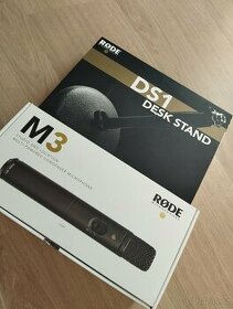 Mikrofon Rode M3 + stolní stojan Rode DS1 - 1