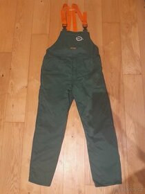 Dřevorubecké kalhoty STIHL zelené - 1