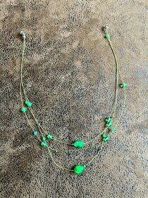 Zelený náhrdelník - malachit