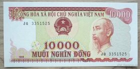 Bankovka, Vietnam 10 000 dong, ročník 1993