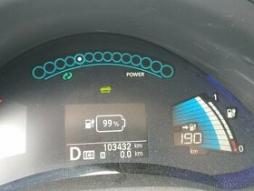 Nissan Leaf 2016, 30kWh, Nabíječka 6.6 kW CR