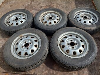 5x zimní pneu 160/75 R13 vč. disků