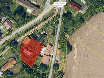 Prodej stavebního pozemku 899 m2 v obci Podmoky