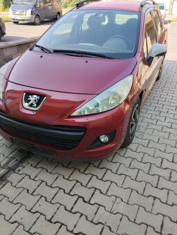 Peugeot 207 SW 1.4i 70kw- 2010-náhradní díly