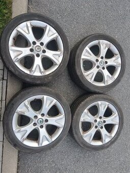 17" letní al PALLAS ORIGINAL SKODA OCTAVIA II face 2010