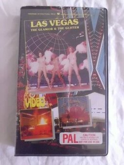 Zajímavá Stará VHS - LAS VEGAS - THE GLAMOUR - THE GLITTER - 1