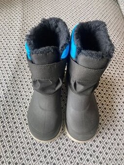 Dětské nepromokavé sněhule QUECHUA na suchý zip - 1