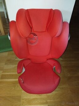 Prodám autosedačku Cybex Solution M-fix Rebel Red, vyrobena