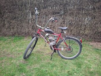 Motokolo 80cc s vozíkem