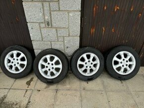 ALU originál OPEL 5x110, 15" s PNEU M+S 195/65 R15