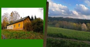 Stavební parcela s chalupou