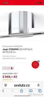 Svetlo stropni Joop Nove