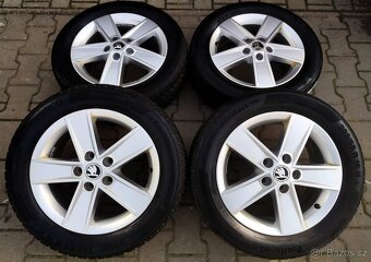 Alu kola originál Škoda Octavia III 5x112 R16 Star