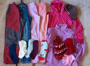 Dívčí oblečení  vel. 146 - 152 cm