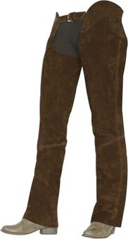 Kožené vysoké CHAPSY vel S