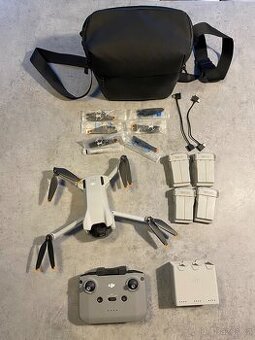 Nový DJI Mini 3 fly more set 4 bateriemi