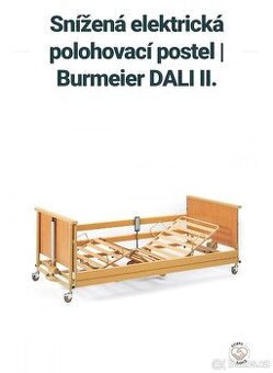Snížená polohovací postel