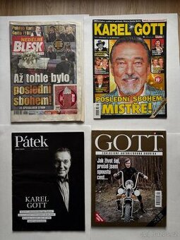 Karel Gott - vzpomínková vydání po smrti zpěváka 2019