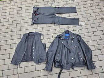 Kožené oblečení na motorku, choppera
