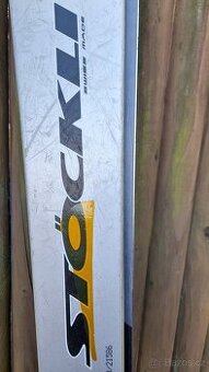 Levně prodám kvalitní švýcarské lyže STOCKLI 170cm pánské