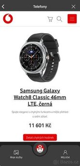 Samsung galaxy Watch clasic 8 46mm LTE