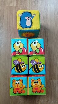 Pěnové kostky + kostka se šterchátkem