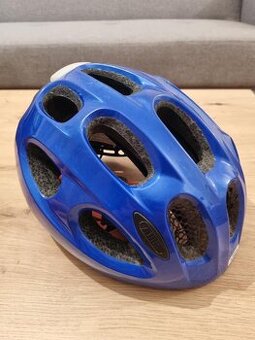 Dětská cyklistická helma ABUS modrá 48-54cm