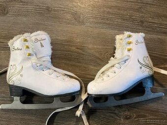 Dětské zimní zateplené brusle sulov 34