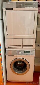 Set pračka + sušička AEG